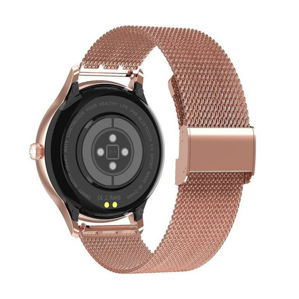 SMARTWATCH PACIFIC 18-1 - BRANSOLETA + PASEK: Rosegold / Różowy (zy697a)