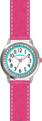 CLOCKODILE Błyszczący zegarek dziewczęcy różowy SPARKLE