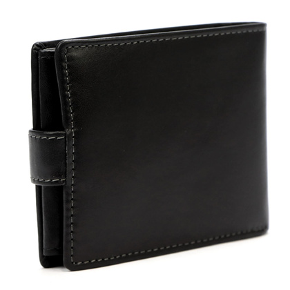 Portfel męski skórzany PIERRE CARDIN YS604 324 Czarny