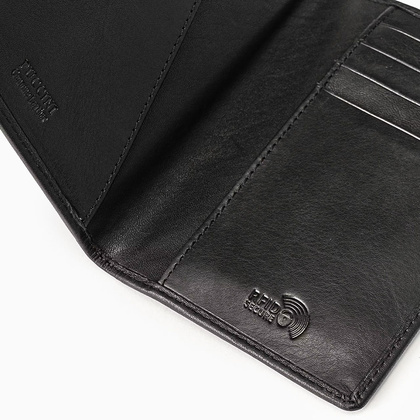 Etui na dokumenty skórzane PUCCINI ZN9214 1 Czarne