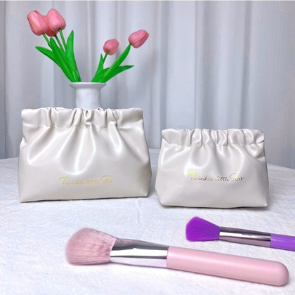 Kosmetyczka, saszetka na kosmetyki, wkładki, ekoskóra rozm S 12,5x9,5cm KS147B