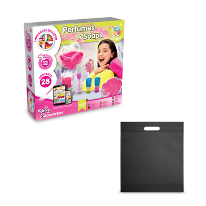 Perfume & Soap Factory Kit IV. Gra edukacyjna dostarczany z torebką prezentową z włókniny