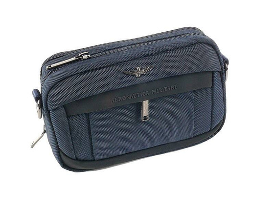 Saszetka, torba na ramię 3 w 1 AERONAUTICA MILITARE Lightning Niebieska