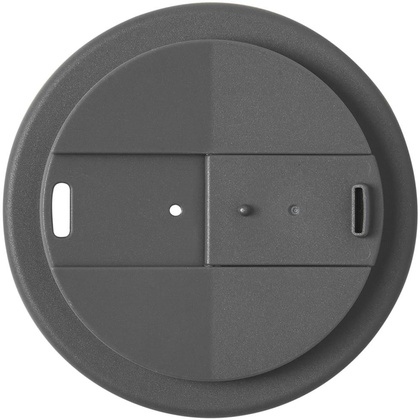 Kubek Americano® Espresso Eco z recyklingu o pojemności 250 ml z pokrywą odporną na zalanie