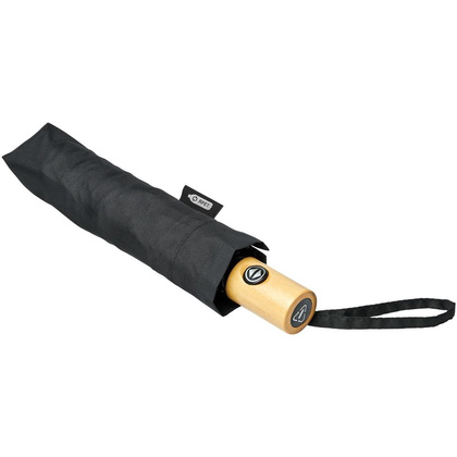 Składany, automatycznie otwierany/zamykany parasol Bo 21” wykonany z plastiku PET z recyklingu