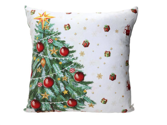 Poduszka z wypełnieniem/suwak - Boże Narodzenie (CARMANI)