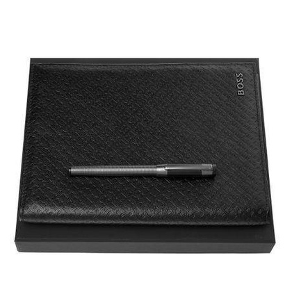 Zestaw Hugo Boss teczka i pióro kulkowe - HDM412A + HST4965D