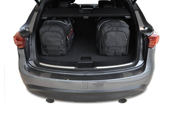 INFINITI QX70 2013+ TORBY DO BAGAŻNIKA 4 SZT KJUST
