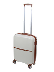 Walizka DIELLE 190 4k 55 cm kabinowa panna PP z poszerzeniem