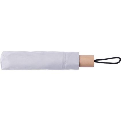 Parasol manualny RPET Biały
