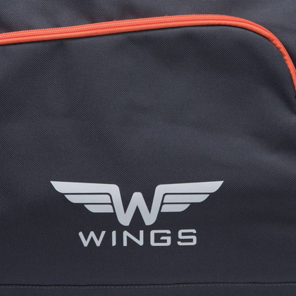 Torba podróżna / sportowa WINGS TB1006 S Szaro Pomarańczowa
