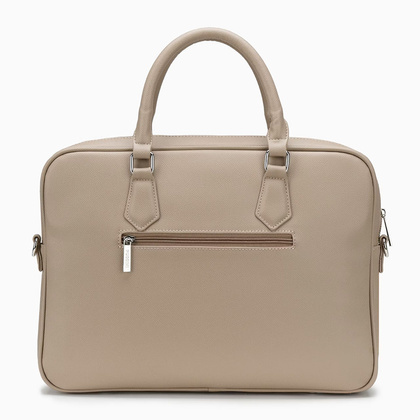 Torba damska na laptop do 15" PUCCINI FASHION BLXP0128L 6A Beżowa