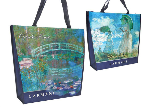 Torba na ramię - C. Monet, kolaż (CARMANI)