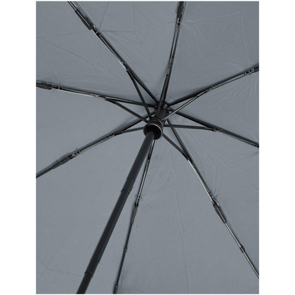 Składany, automatycznie otwierany/zamykany parasol Bo 21” wykonany z plastiku PET z recyklingu