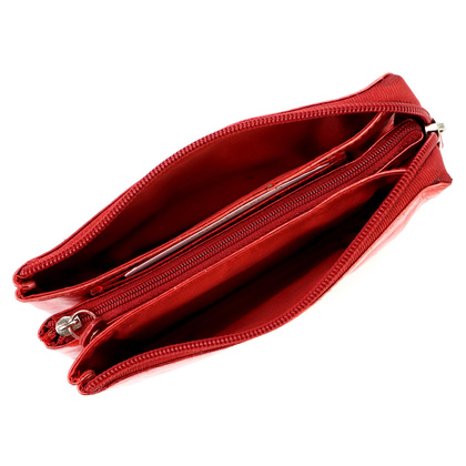 Portfel damski skórzany LUMI GG KR 10 Czarny