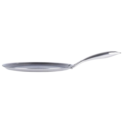 Patelnia do naleśników stalowa nieprzywierająca premium COOKCELL HYBRYD 29 cm