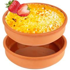 Naczynie do zapiekania miska kamionkowa zestaw 2 szt. 450ml