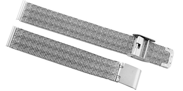 Bransoleta Fashion Mesh Srebrna IPS 14 mm FA14S