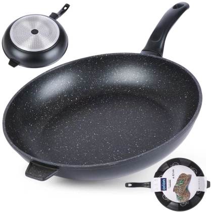 Patelnia granitowa nieprzywierająca GRANDE 32 cm