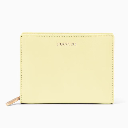 Portfel damski skórzany PUCCINI ZEN ZN9186 6 Żółty