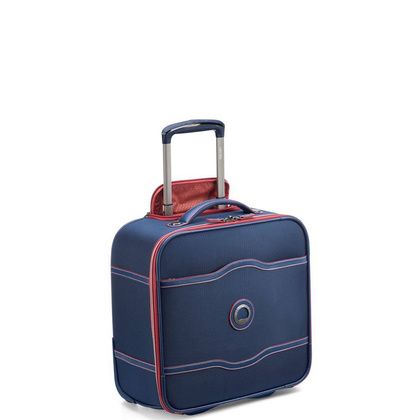 Delsey Chatelet Air 2.0 niebieska torba podróżna typu underseater