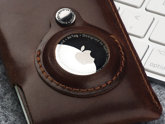 Portfel HOBBY z kieszonką AirTag - Insider Line 1827