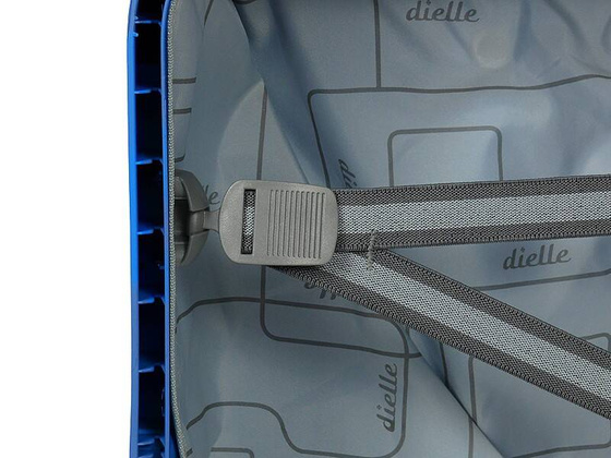 Mała kabinowa walizka DIELLE PPL8 Niebieska