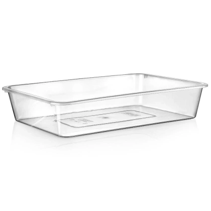 Pojemnik organizer do lodówki zamrażarki prostokątny 35x25x7 cm 4,5 l