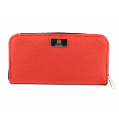 P-02 Portfel skórzany Korona - czerwony KEMER