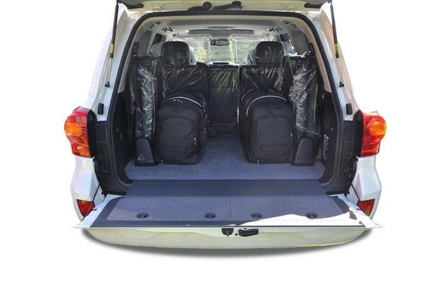 TOYOTA LAND CRUISER V8 2010-2017 TORBY DO BAGAŻNIKA 6 SZT KJUST