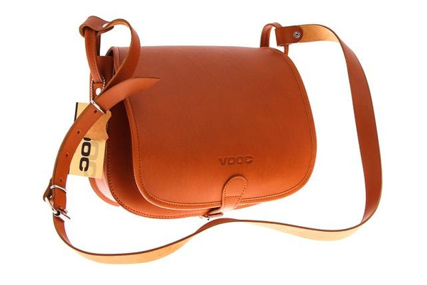 Listonoszka duża torebka KEMER VOOC Vintage P27 Naturalna