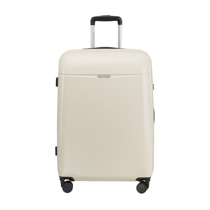 Średnia walizka PUCCINI VOYAGER 2.0 PC052B 0 Biała