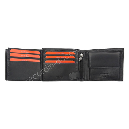 Portfel męski skórzany PIERRE CARDIN CD TILAK22 325 RFID Czarny
