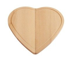 Deska do krojenia WOODEN HEART, drewniany