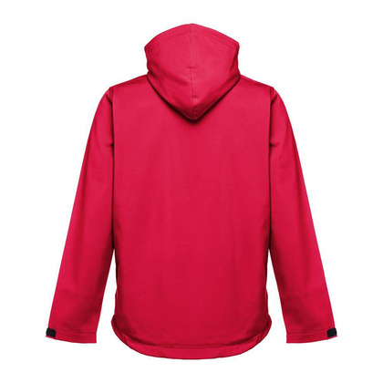 THC ZAGREB. Męska kurtka softshell z poliestru i elastanu