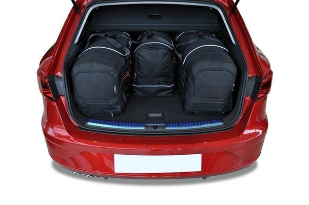 SEAT LEON ST 2013+ TORBY DO BAGAŻNIKA 4 SZT KJUST