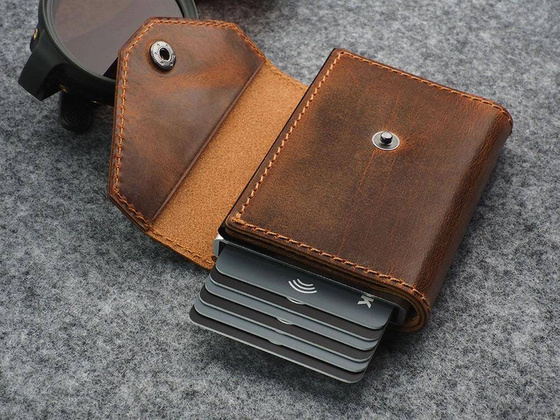 Portfel RFID PORTER - Saddle Leather 1746