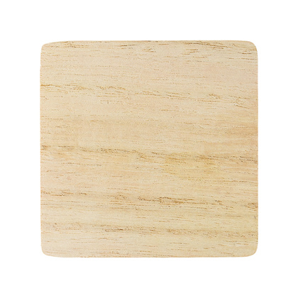 Świeczka z drewnianą przykrywką Alcamo, biały