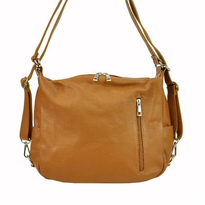 Torba damska skórzana PELLUCCI 318-076 Camel