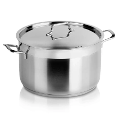 Garnek stalowy z pokrywką 18/10 PREMIUM 8,2 l ORION