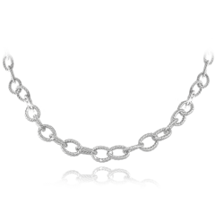 MINET Srebrny naszyjnik Ag 925/1000 13,70g