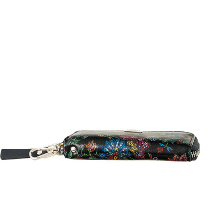 Etui na klucze BajuBaj z kolorowej skóry naturalnej – elegancja i srebrne detale ED010s115gr-n
