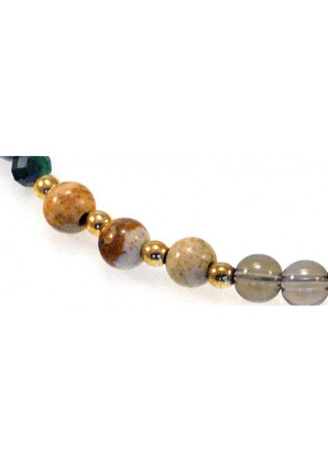 Bransoletka Malachit 925