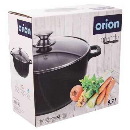 Garnek granitowy 32 cm indukcja GRANDE 9,7 l ORION