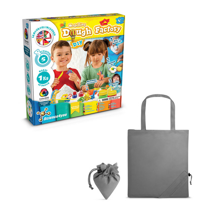 Modeling Dough Factory Kit II. Gra edukacyjna dostarczany ze składaną torbą prezentową