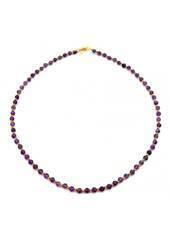 Naszyjnik Ametyst 925