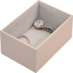 Szkatułka na biżuterię Stackers open mini jasnoróżowa