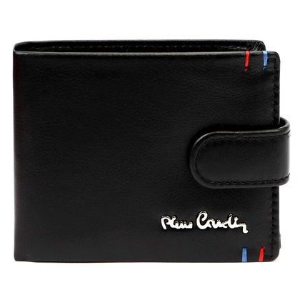 PORTFEL SKÓRZANY Pierre Cardin YS606 323A czarny