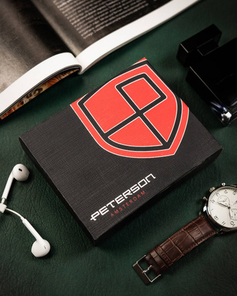 Duzy portfel meski z systemem RFID Protect