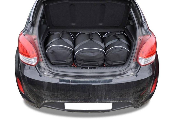 HYUNDAI VELOSTER COUPE 2011-2014 TORBY DO BAGAŻNIKA 3 SZT KJUST